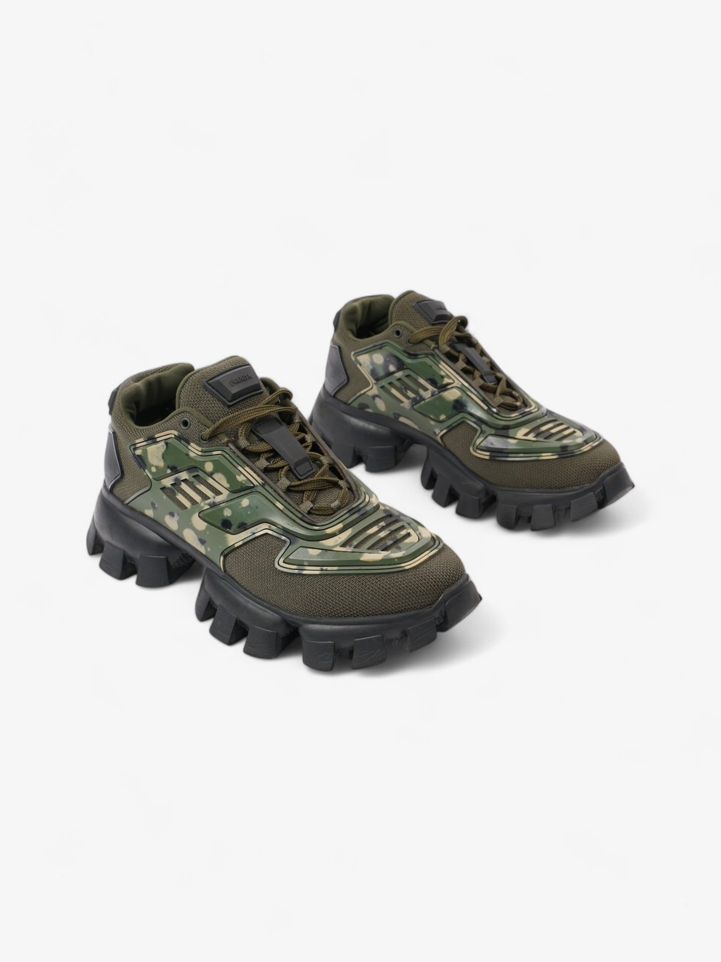 Prada Cloudbust Thunder Khaki / Black Mesh EU 40 UK 6
