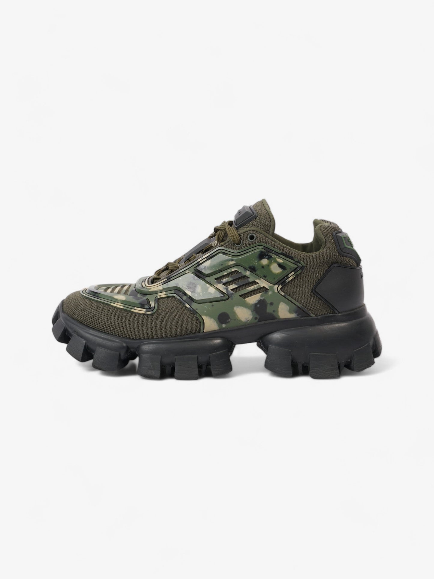 Prada Cloudbust Thunder Khaki / Black Mesh EU 40 UK 6