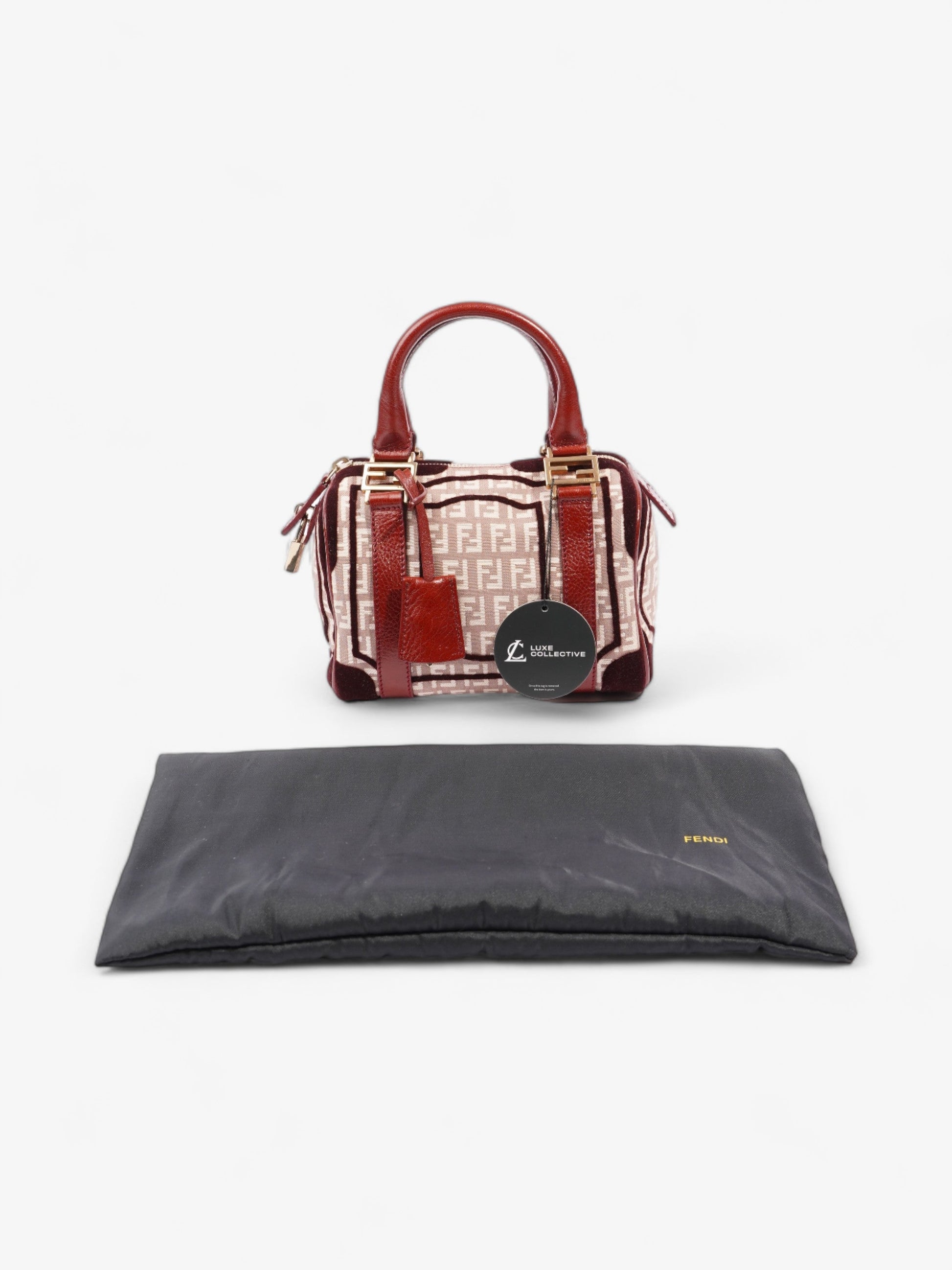 Fendi Classic Zip Fendi Zucca Canvas