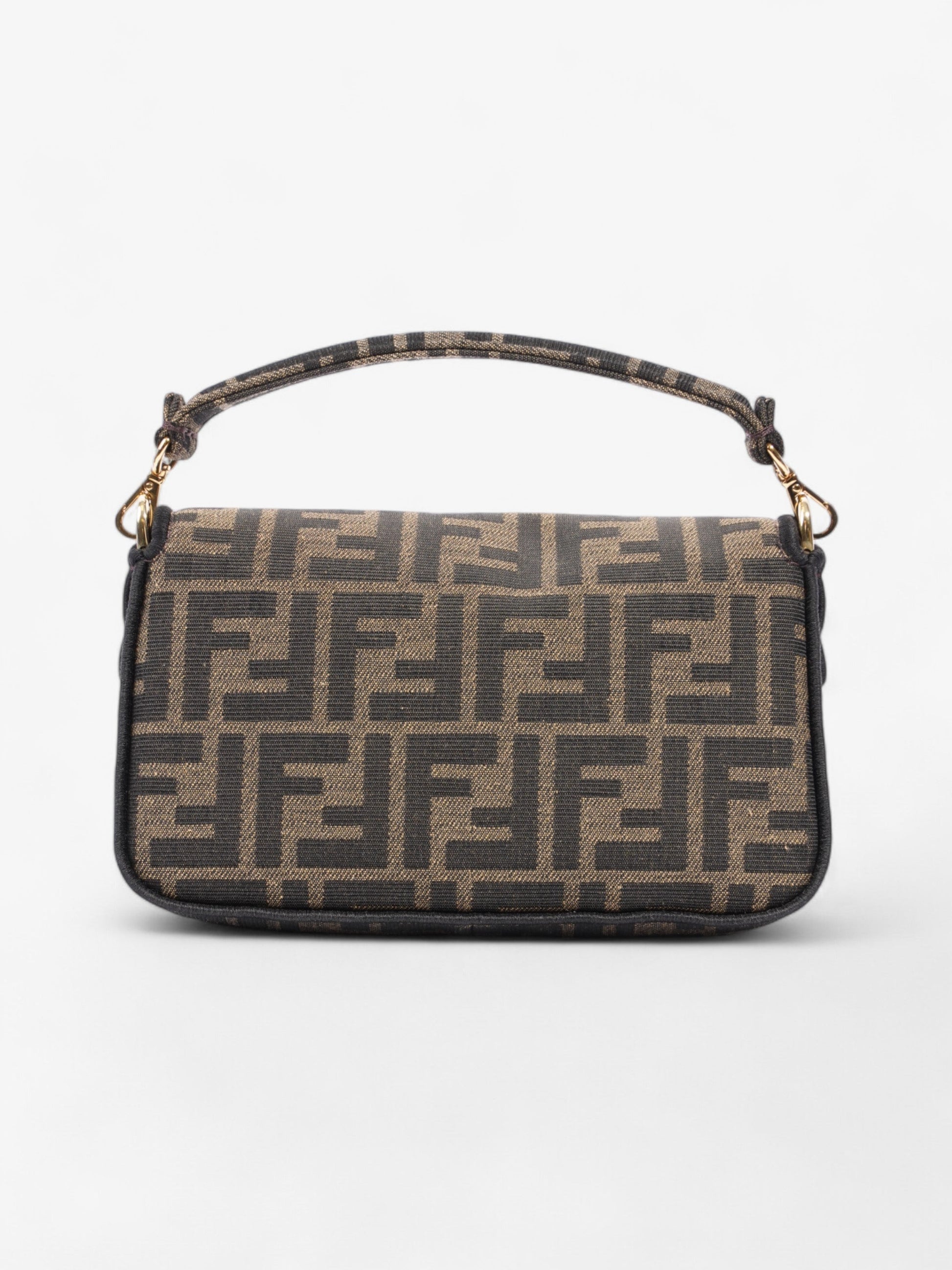 Fendi Mama Baguette Blue Canvas Mini