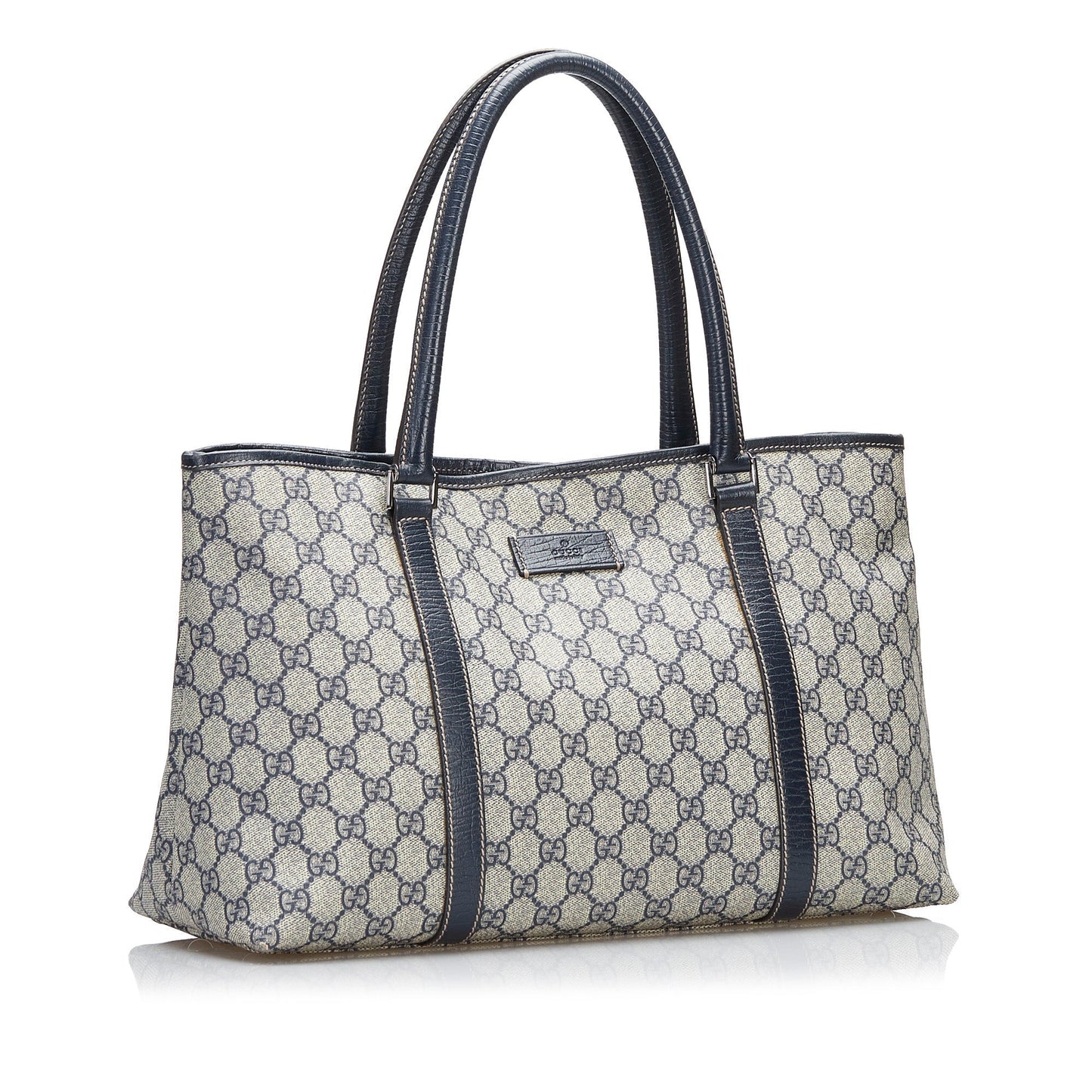 Gucci Leather Canvas Tote