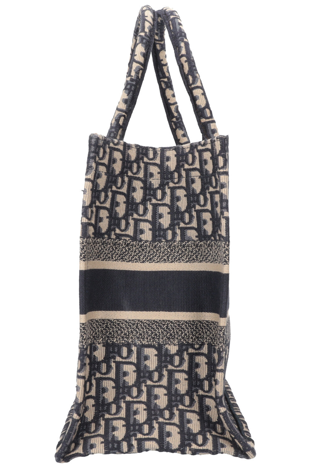 CHRISTIAN DIOR Book Tote Medium Oblique Blue