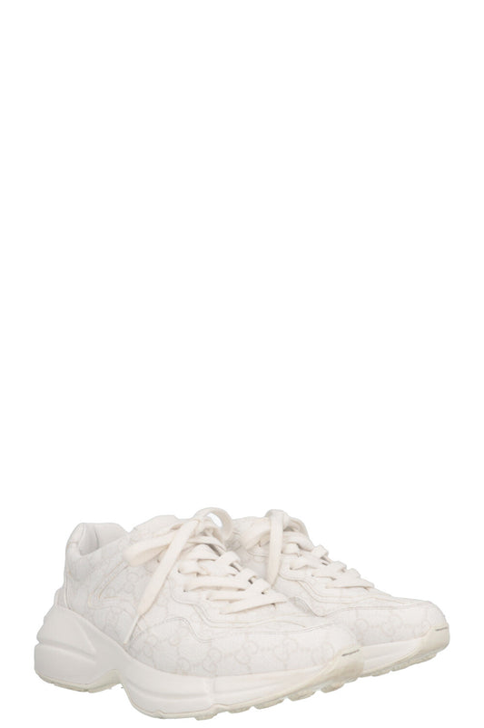 GUCCI GG Supreme Rython Sneakers White