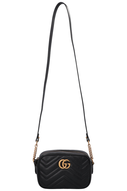 GUCCI Marmont Camera Bag Small Black