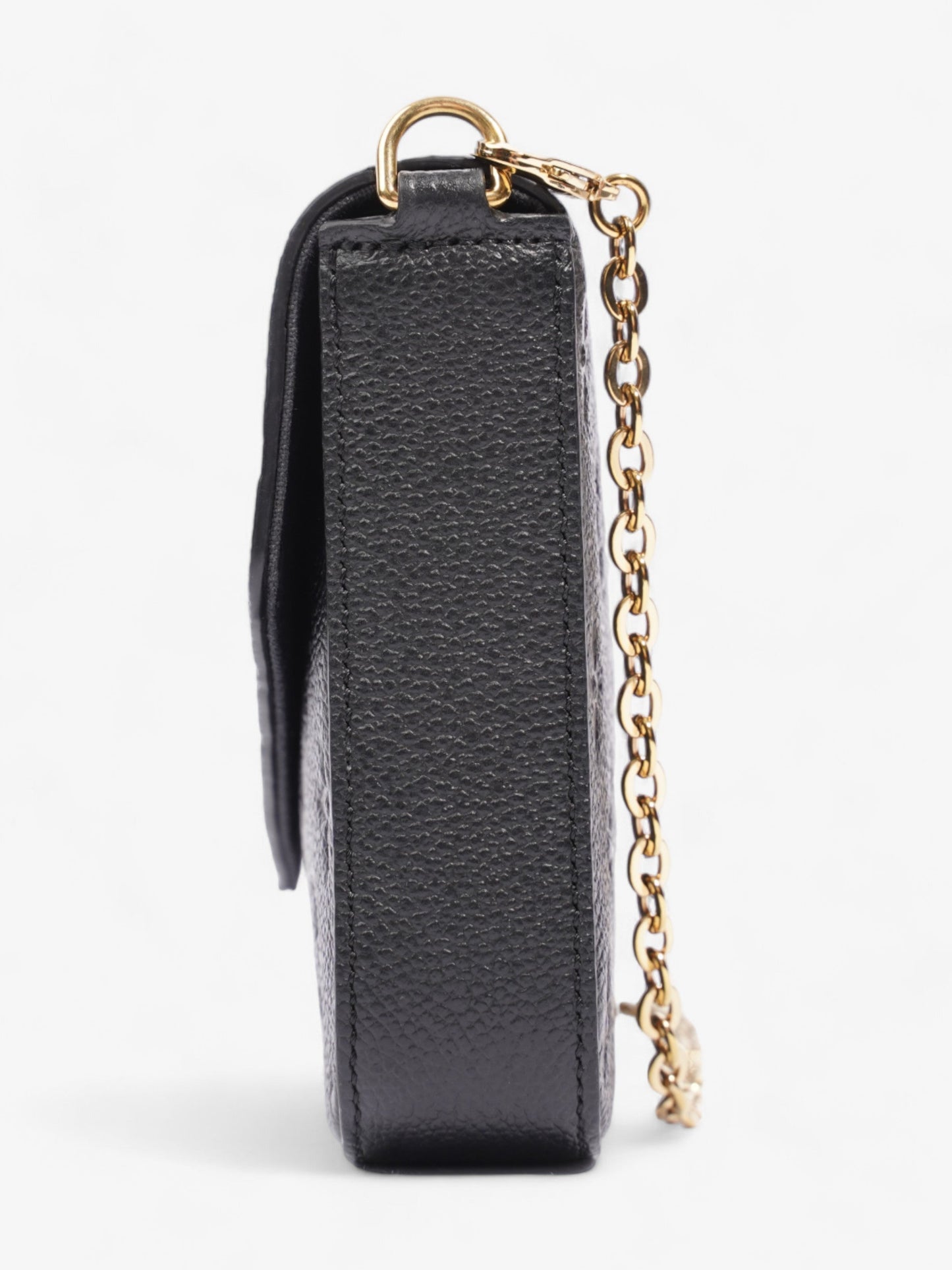 Louis Vuitton Pochette Felicie Black Empreinte Leather