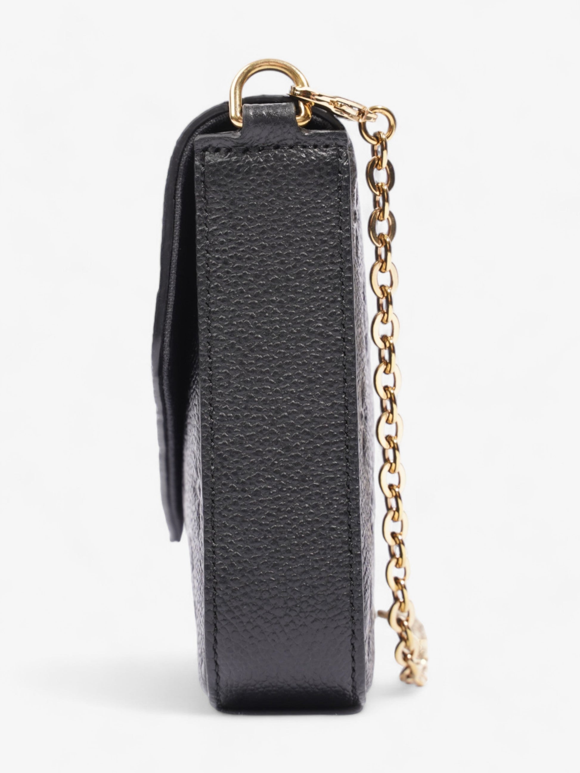 Louis Vuitton Pochette Felicie Black Empreinte Leather