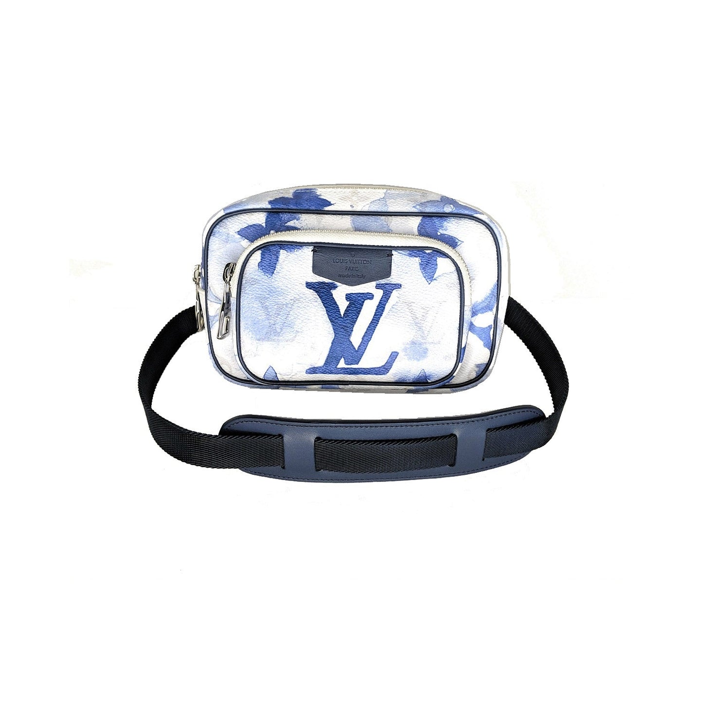 Louis Vuitton Monogram Watercolor Outdoor Pouch Blue Unisex
