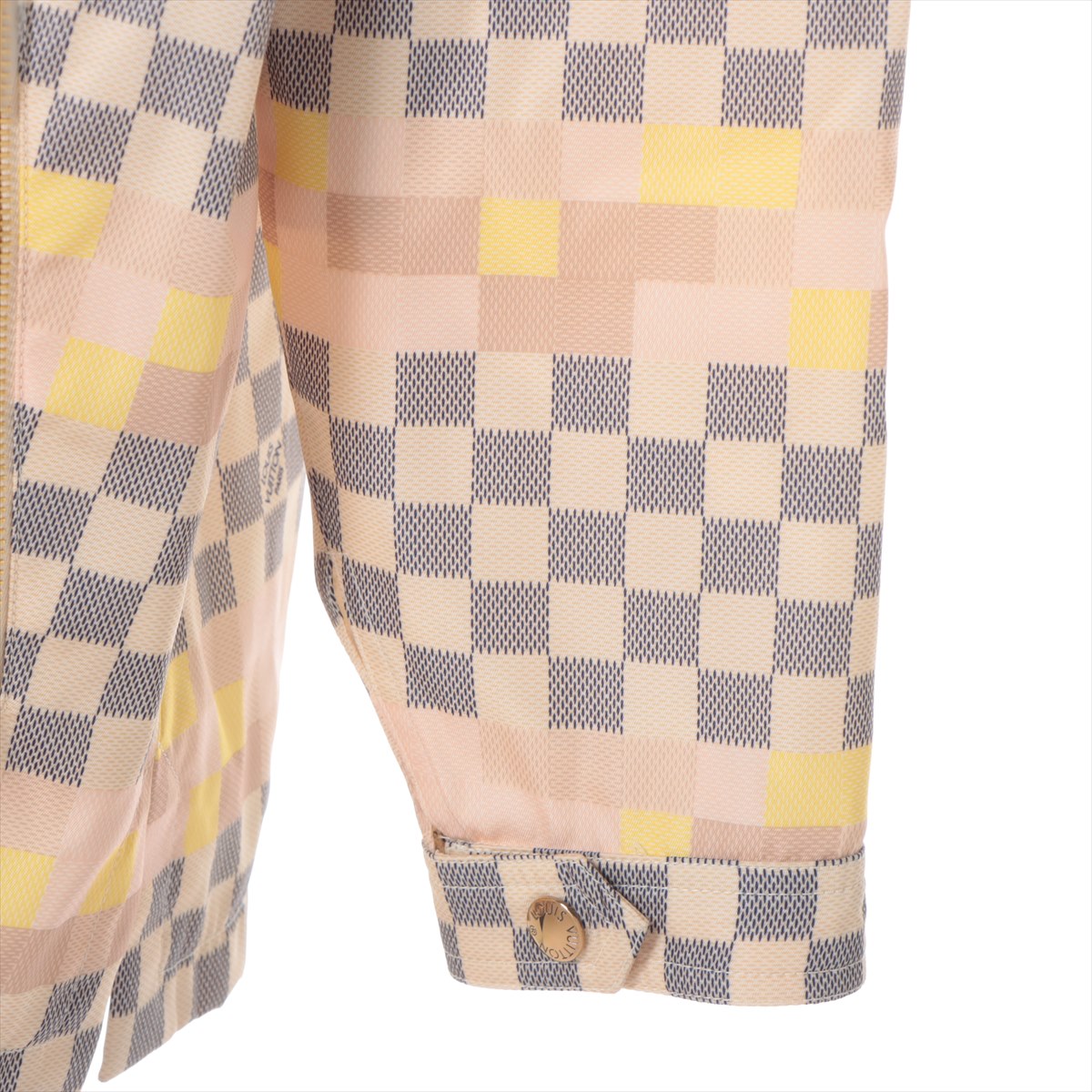 Louis Vuitton 22AW Cotton x Nylon Nylon Jacket 38 Multicolor RW222W Damier
