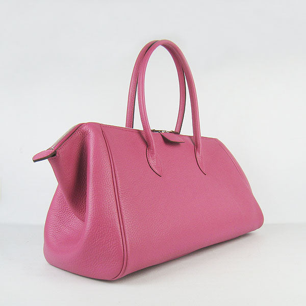 Luxury Hermes Paris Bombay Victoria Handbag Peach