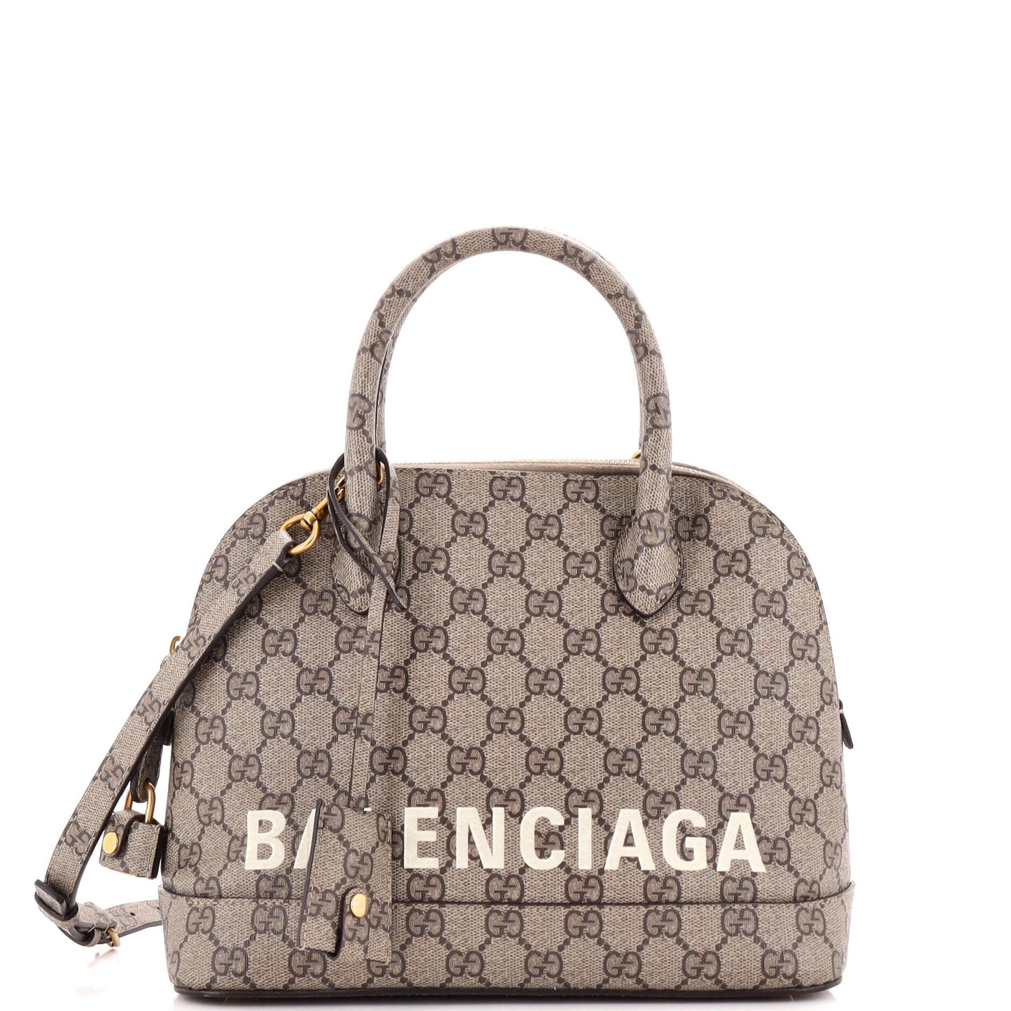 Gucci Luxury Balenciaga Trending 2025 The Hacker Project Logo Ville Bag GG Coated Canvas Small