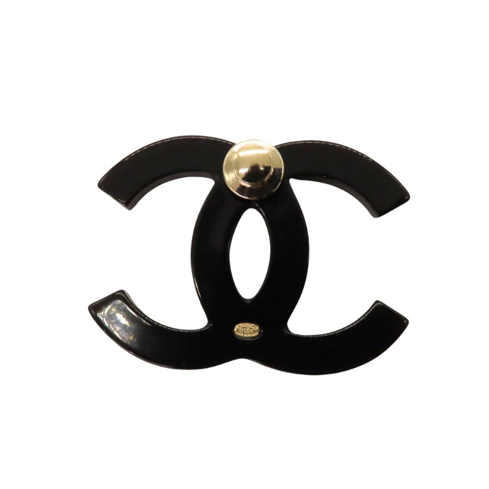 Chanel Coco Mark Brooch Rhinestone 2007 Classic Flap Tote