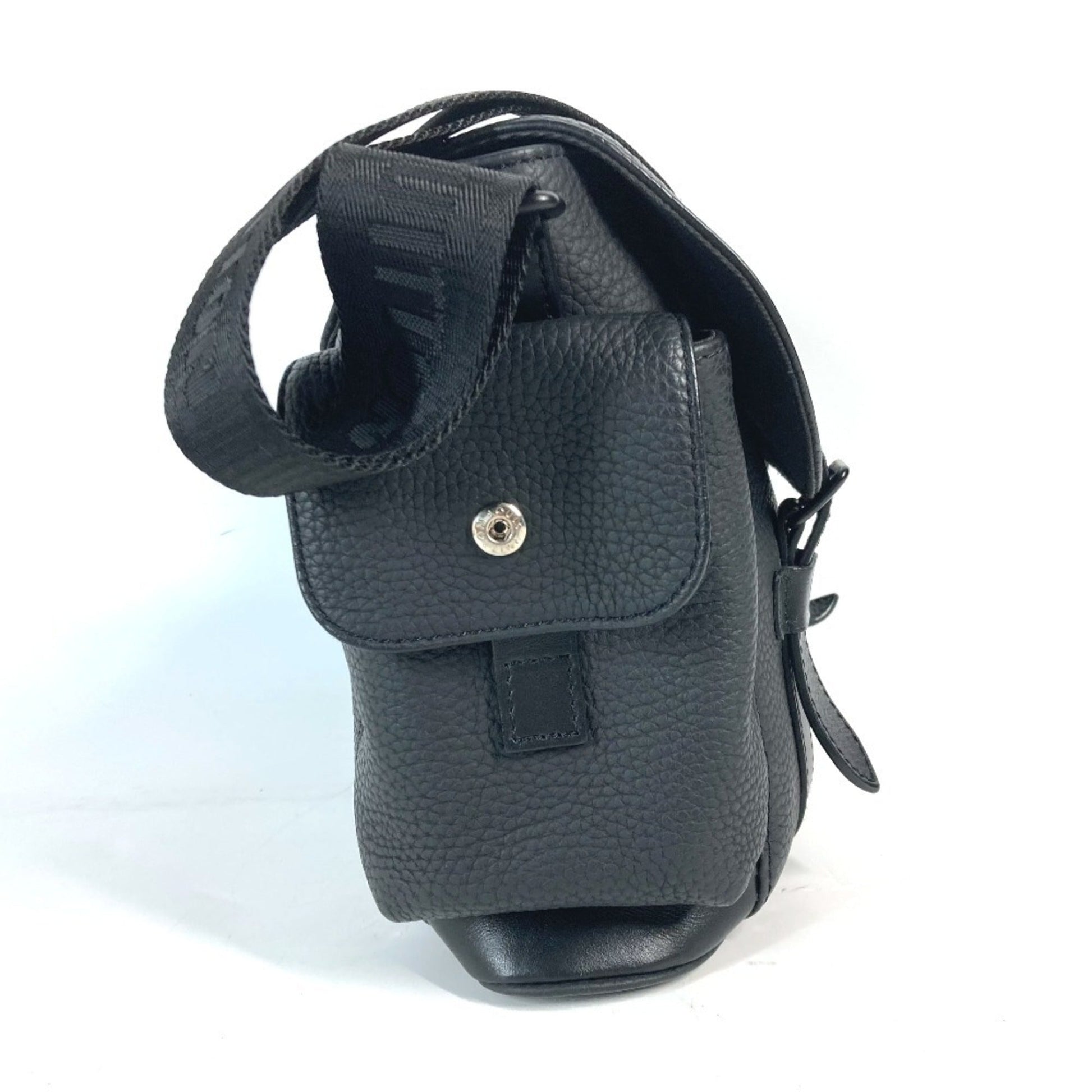 Louis Vuitton Noir Leather Shoulder Bag