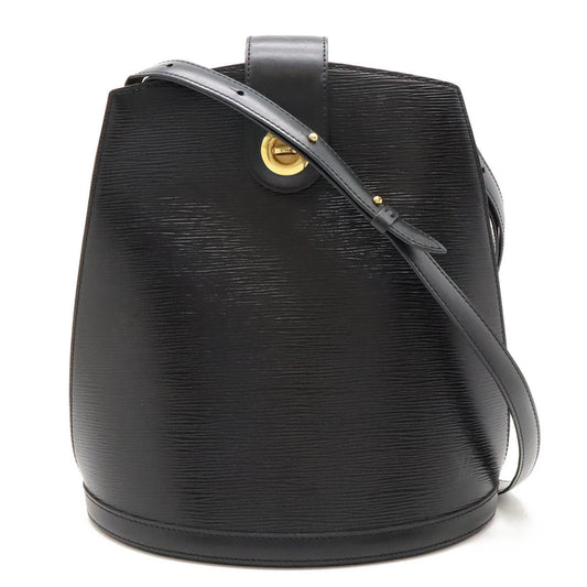 Louis Vuitton Noir Epi Leather Shoulder Bag