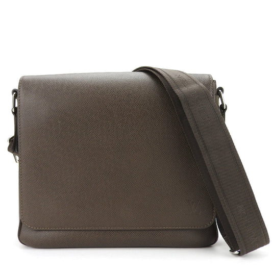 Louis Vuitton Taiga Grizzly Taiga Leather Shoulder Bag