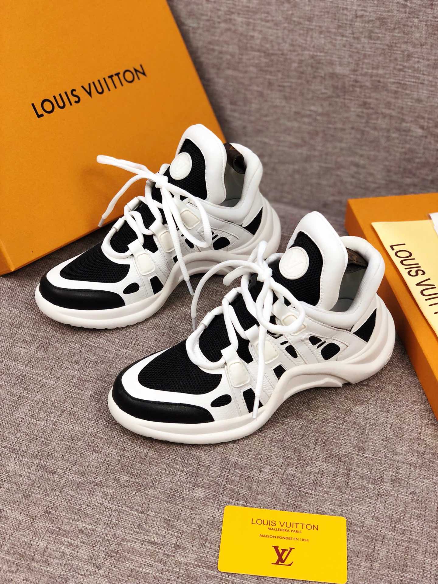 Louis Vuitton Archlight Black White Sneaker