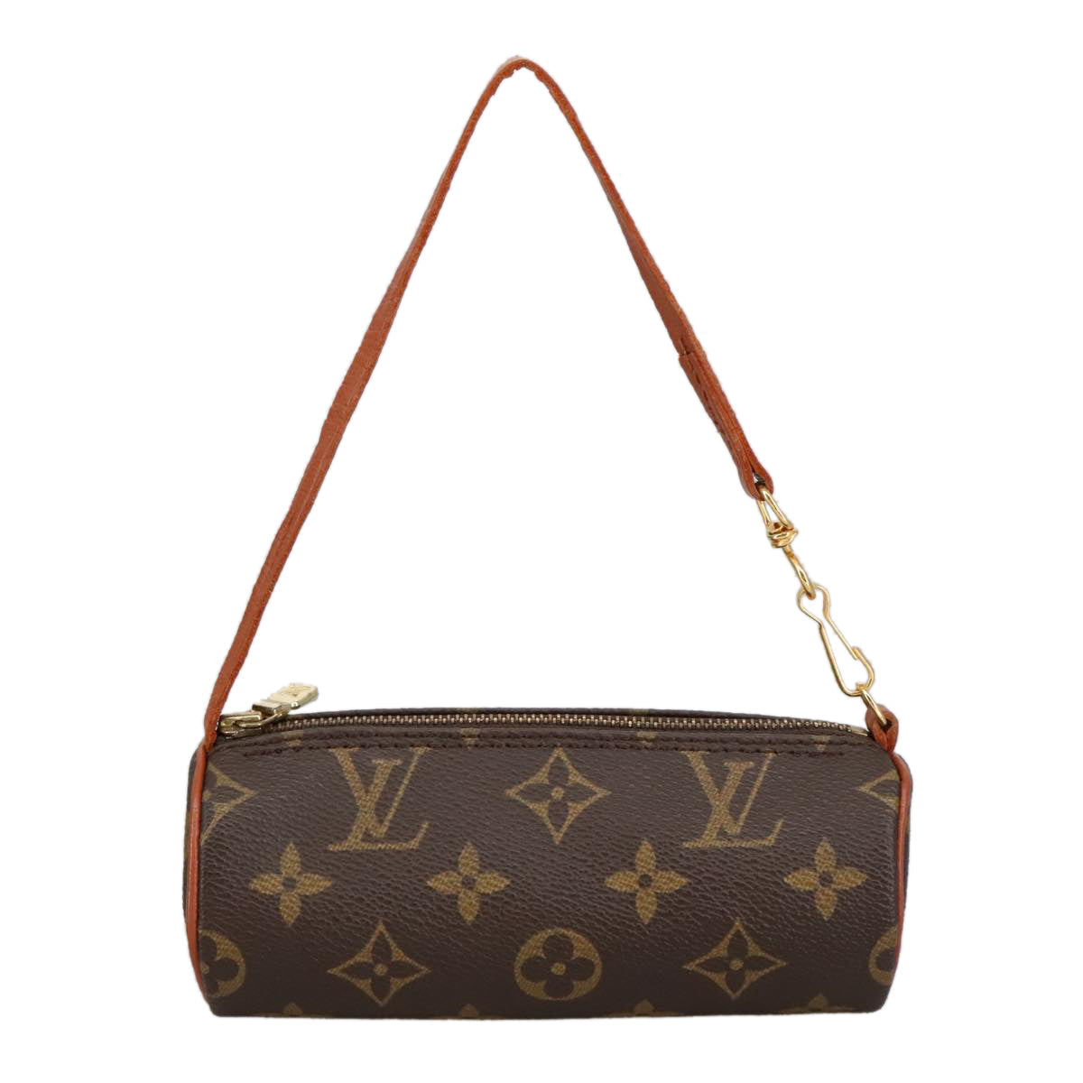Louis Vuitton Papillon Canvas Clutch Bag