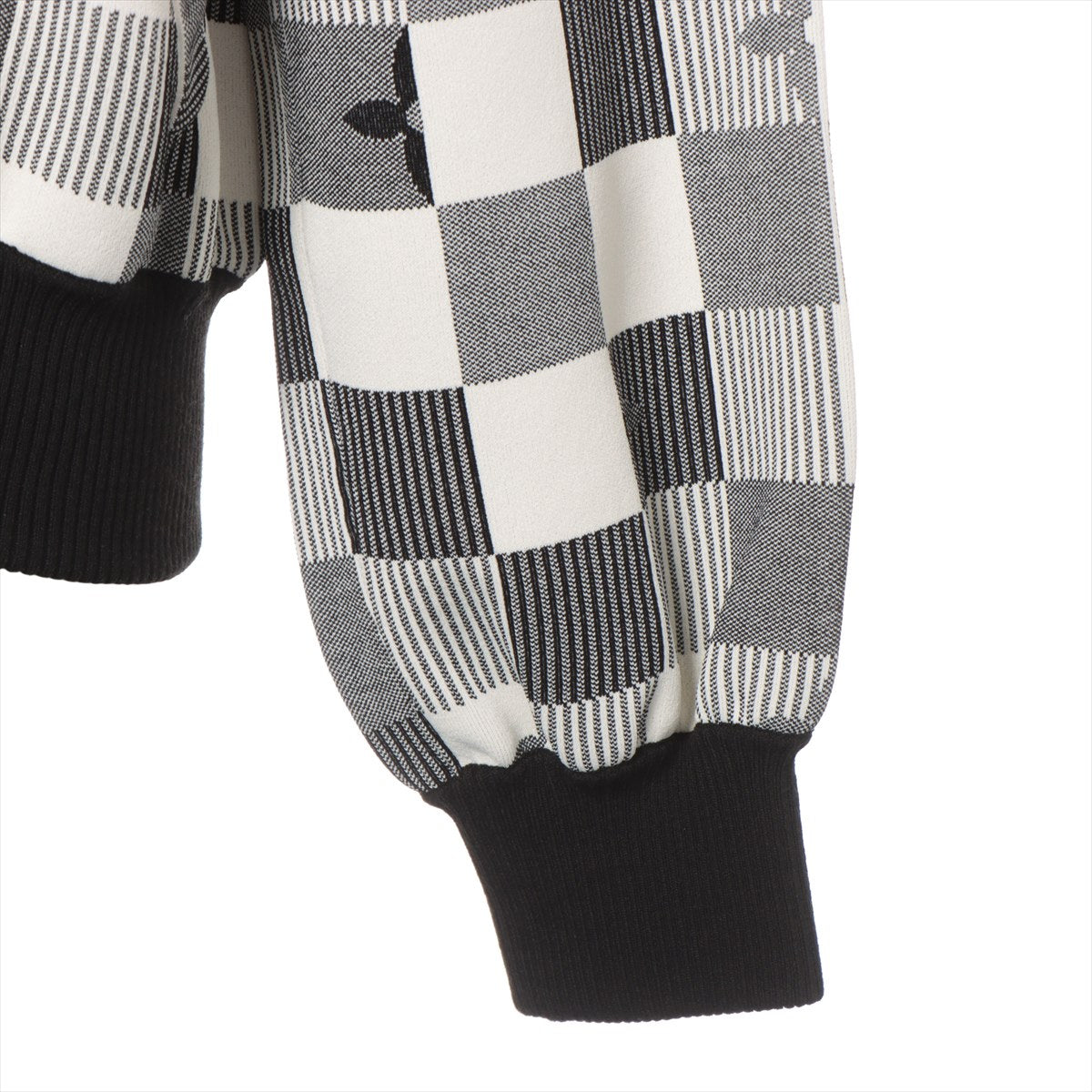 Louis Vuitton 23SS Lon x Nylon Jacket XL Grey x White Monogram Damier