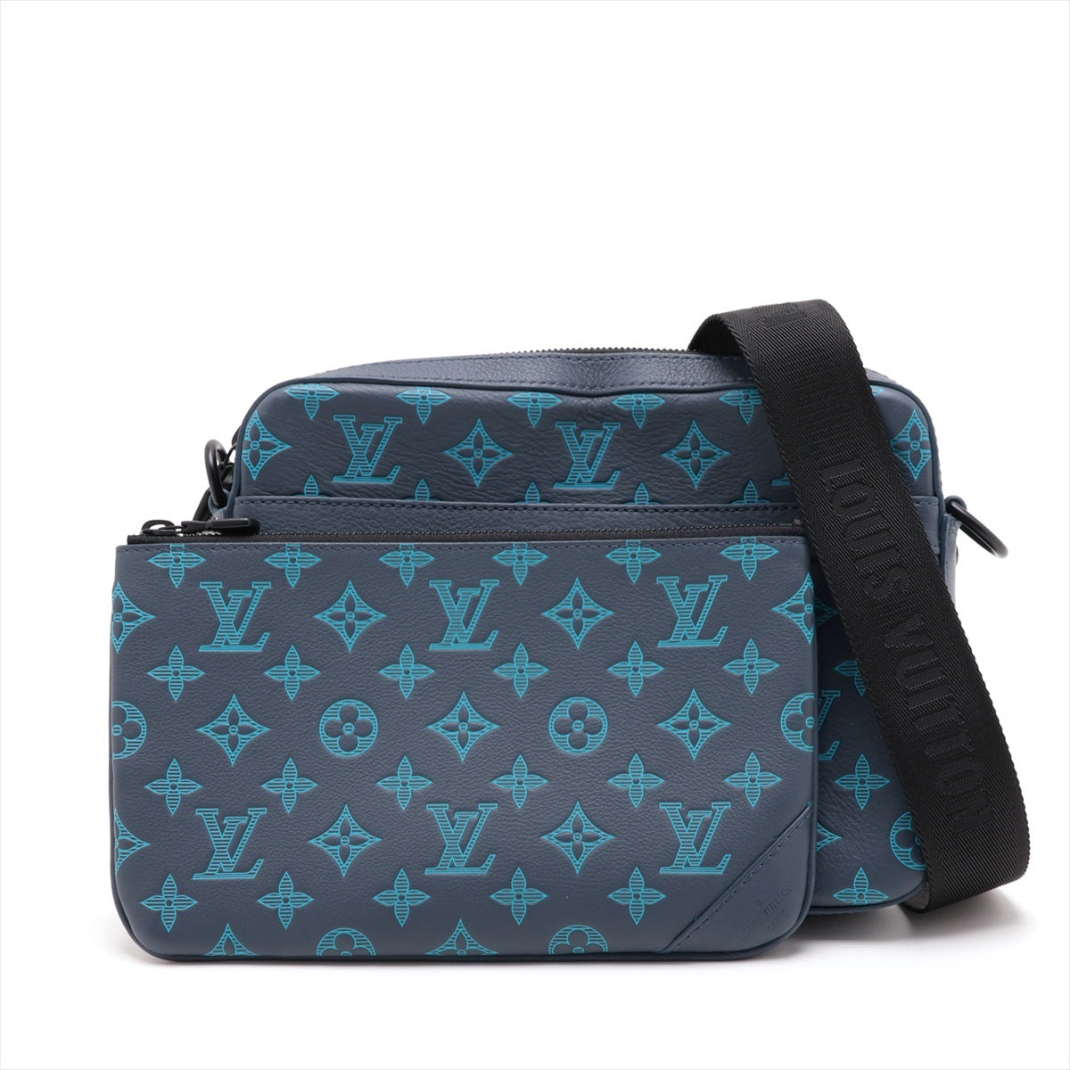 Louis Vuitton Monogram Shadow Trio Messenger M46604 Lack Money