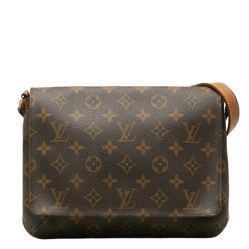 Louis Vuitton Monogram Tango Short Shoulder Bag M51257 Brown PVC Leather Louis Vuitton