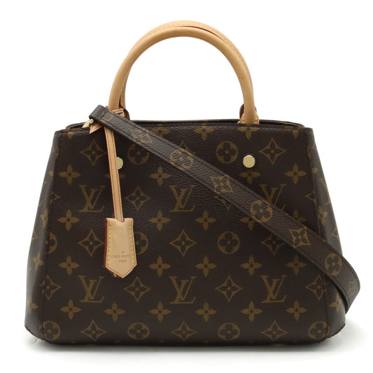 Louis Vuitton Monograms Montane BB Handbags 2WAY Semi-Shellder M41055