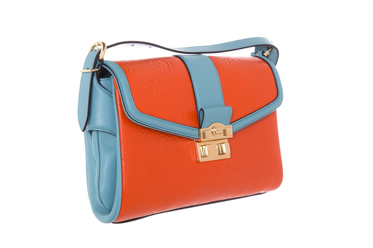 Gucci Blue Shoulder Bag