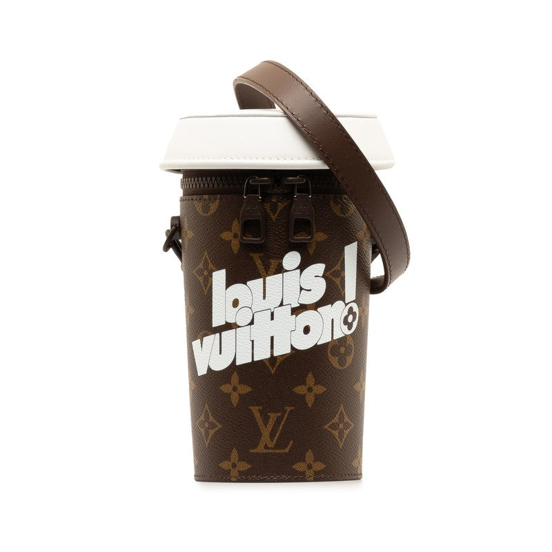 Louis Vuitton Monogram LV Shoulder Bag Cfee Cup M80812 Brown White PVC Leather Louis Vuitton