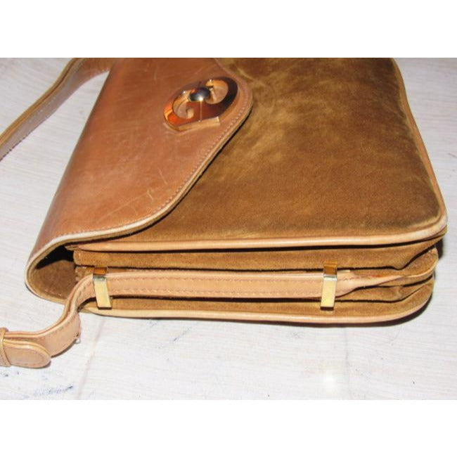 Gucci Envelope Leather Shoulder Bag