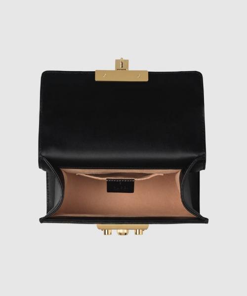 Gucci Monogram Chain Leather Crossbody