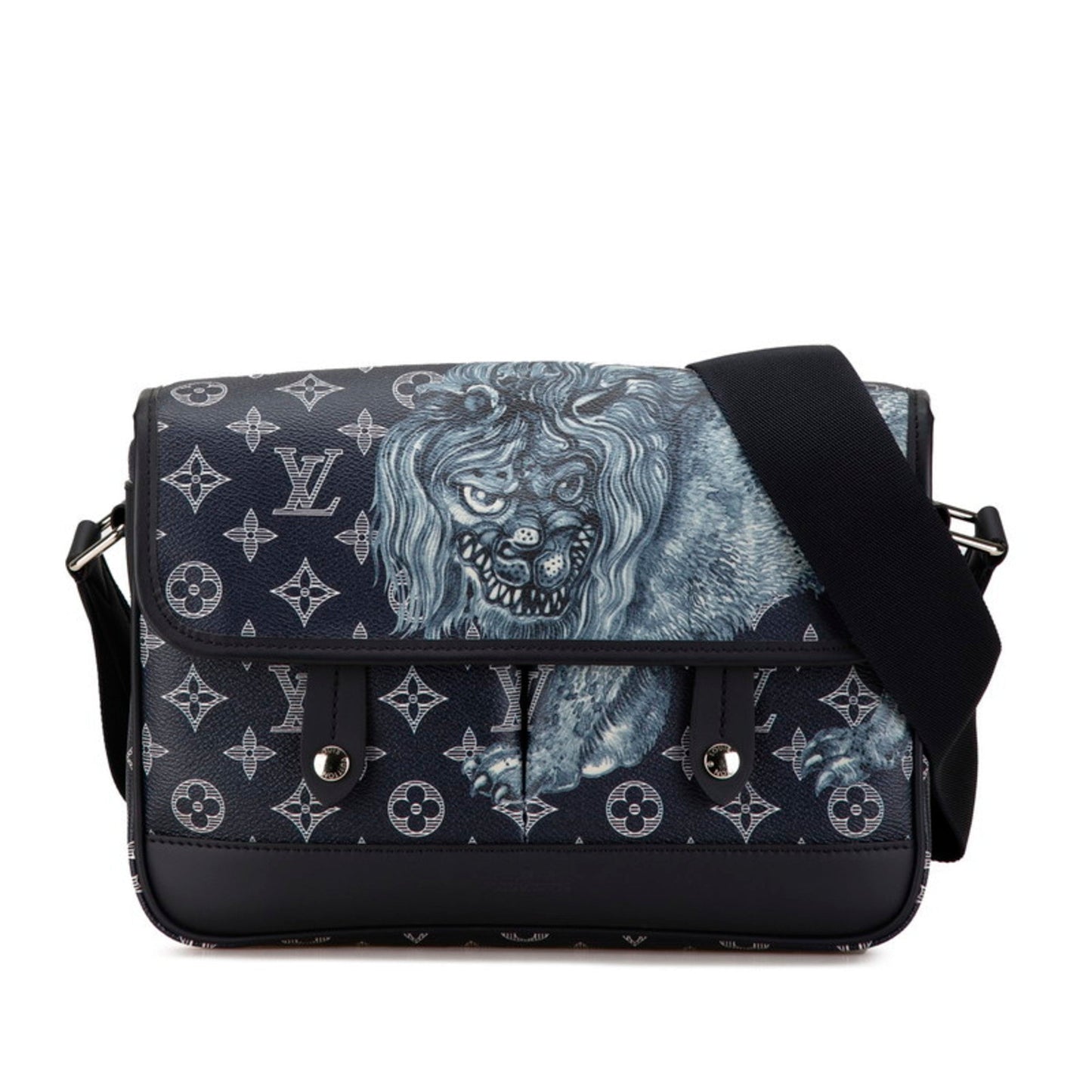 Louis Vuitton Pvc Leather Messenger Bag