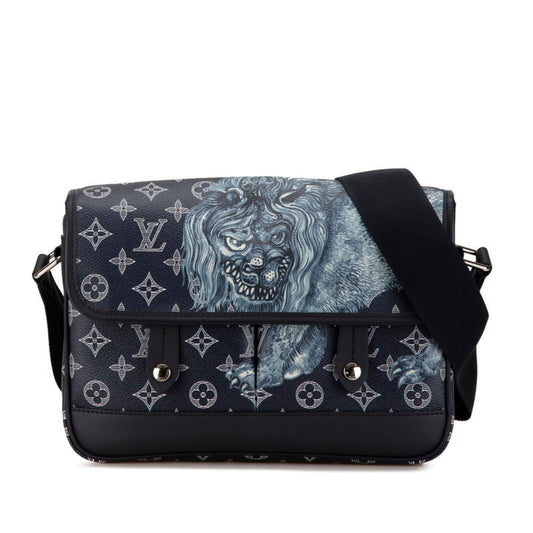 Louis Vuitton Pvc Leather Messenger Bag
