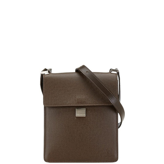 Louis Vuitton Grizzly Leather Pochette Shoulder Bag