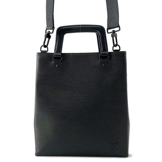 Louis Vuitton Noir Epi Leather Handbag Shoulder Bag