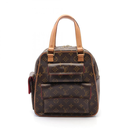 Louis Vuitton Pvc Coated Canvas Leather Handbag