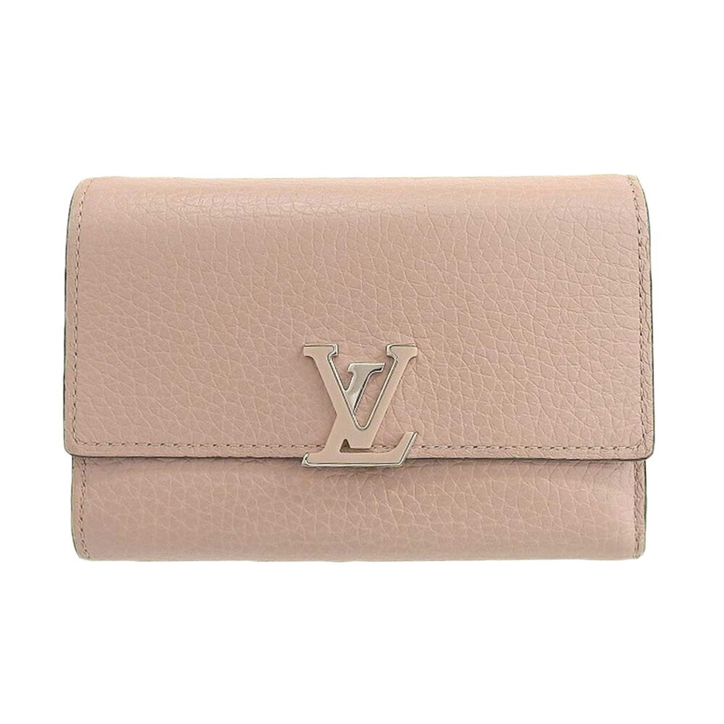 Louis Vuitton Magnolia pink Leather Wallet (Tri-Fold)