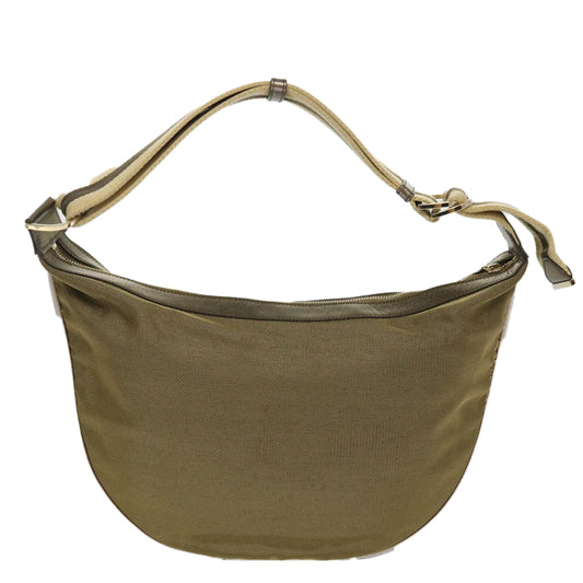 Gucci Canvas Shoulder Bag