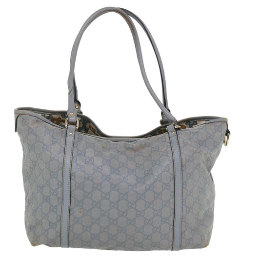 Gucci Leather Canvas Shoulder Bag