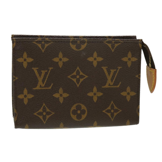 LOUIS VUITTON Monogram Poche Toilette 15 Pouch M47546 LV ac1915
