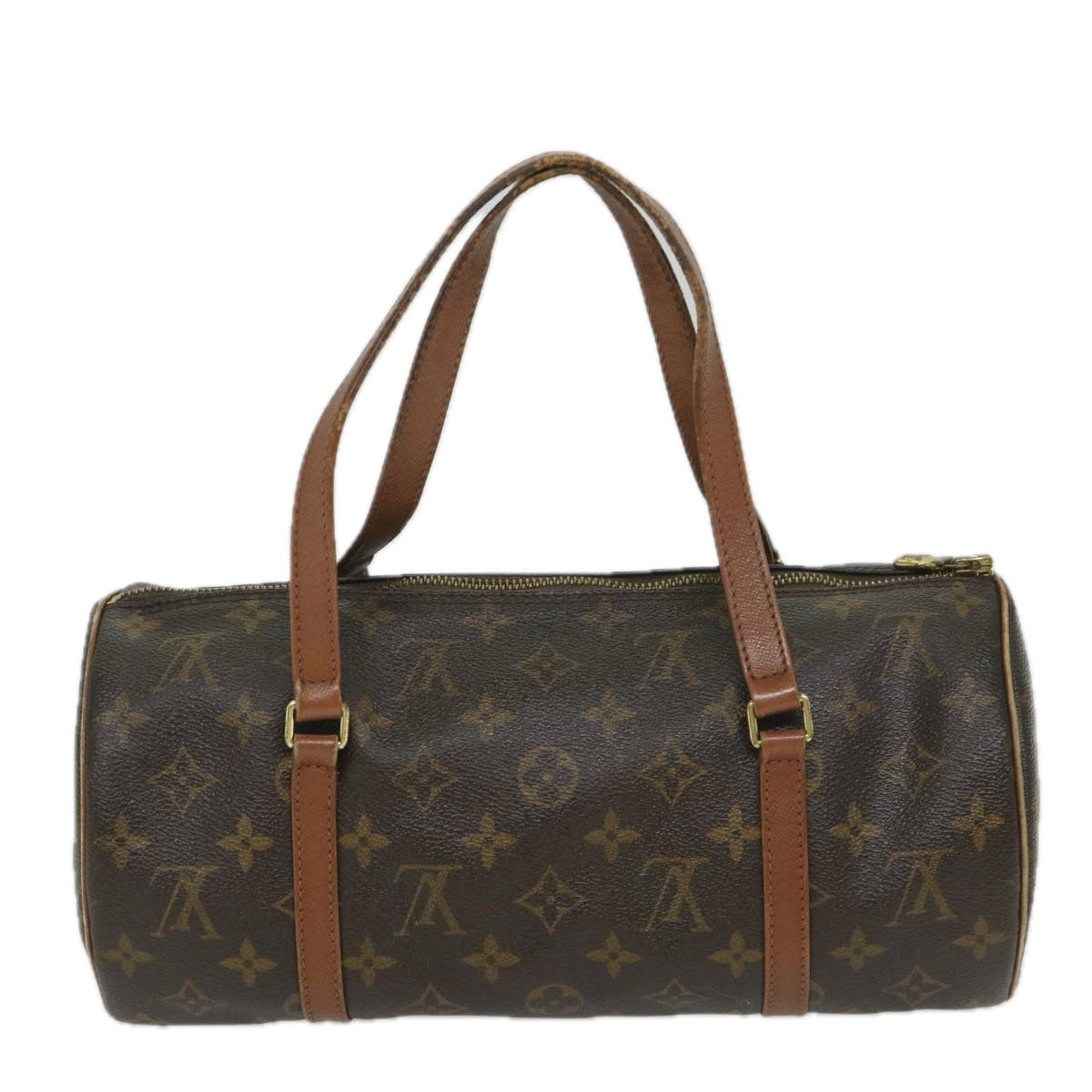 LOUIS VUITTON Monogram Papillon 30 Hand Bag M51385 LV Auth ac2266
