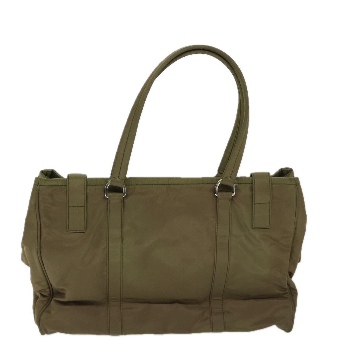 PRADA Tote Bag Nylon Brown Auth ac2818