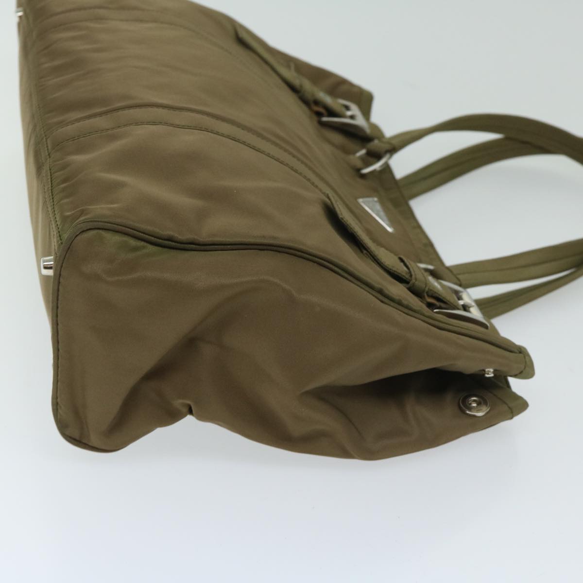 PRADA Tote Bag Nylon Brown Auth ac2818