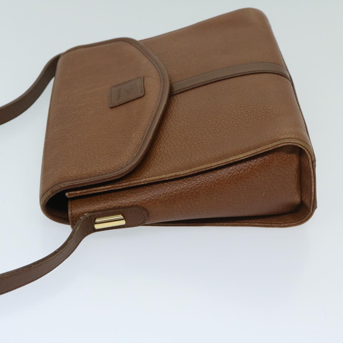 Burberry Shoulder Bag Leather Brown Auth ac2838