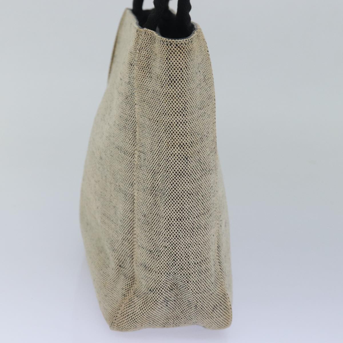PRADA Sports Hand Bag Canvas Gray Auth ac3078