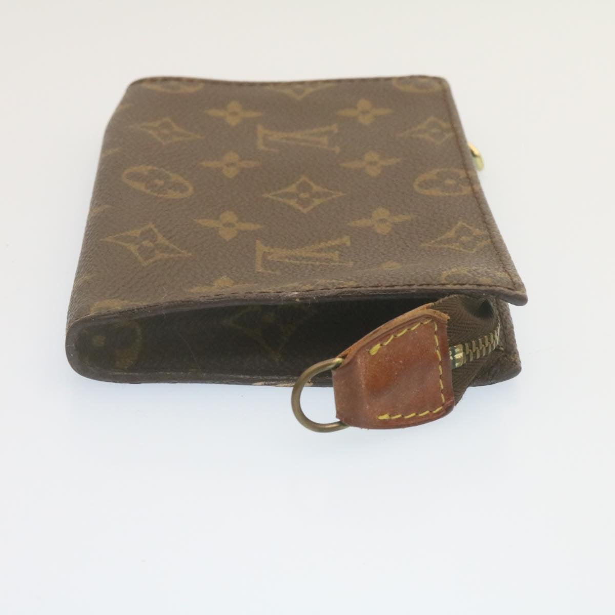 LOUIS VUITTON Monogram Bucket PM Accessory Pouch LV Auth ac577