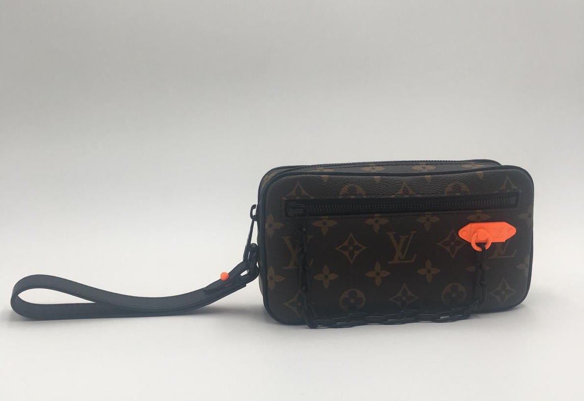 Louis Vuitton Pochette Volga Monogram with Black Hardware Crossbody