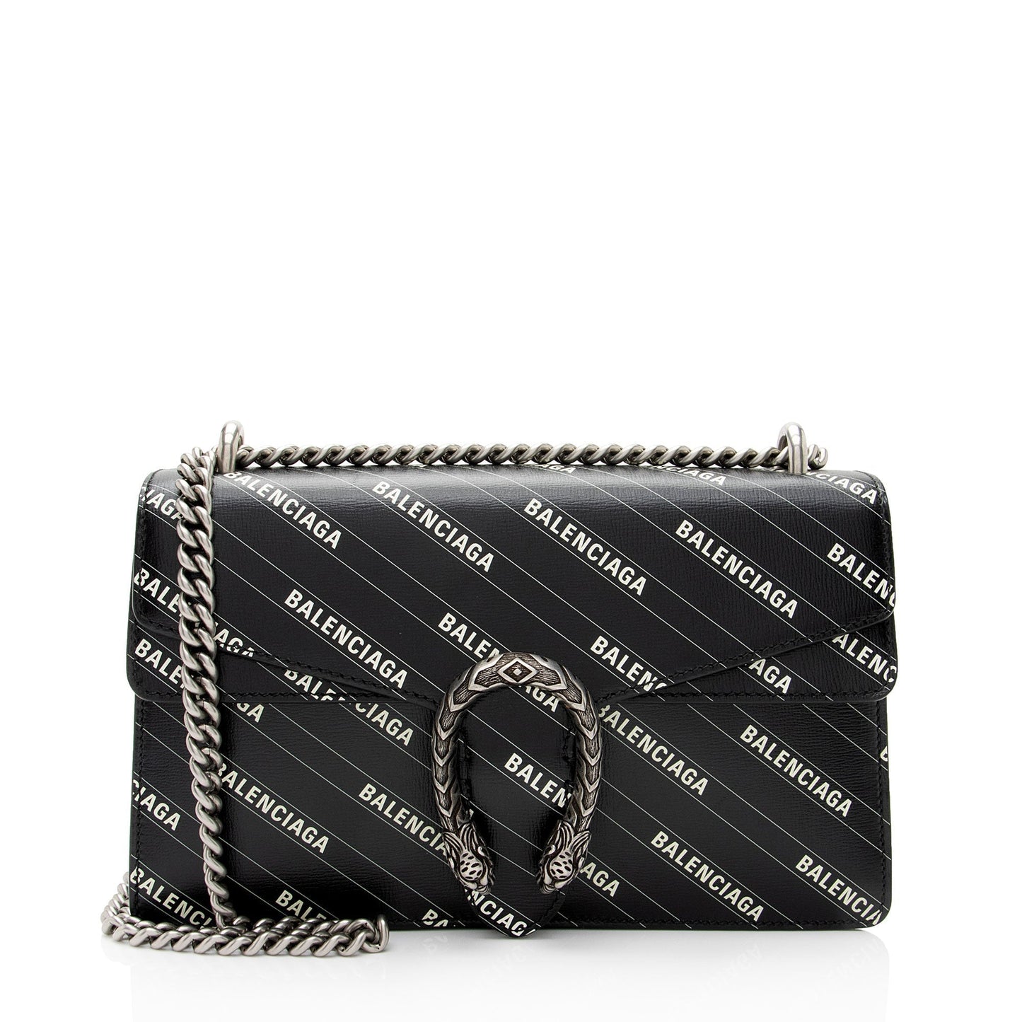 Gucci x Luxury Balenciaga Trending 2026 Leather Dionysus The Hacker Project Small Shoulder Bag