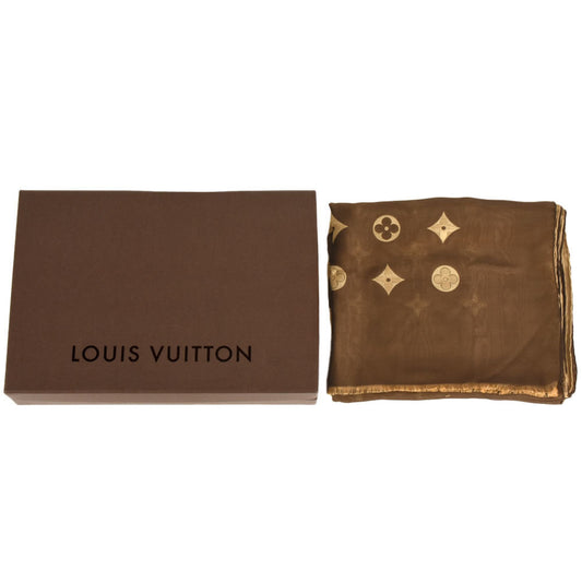 Louis Vuitton Silk Acetate Shawl