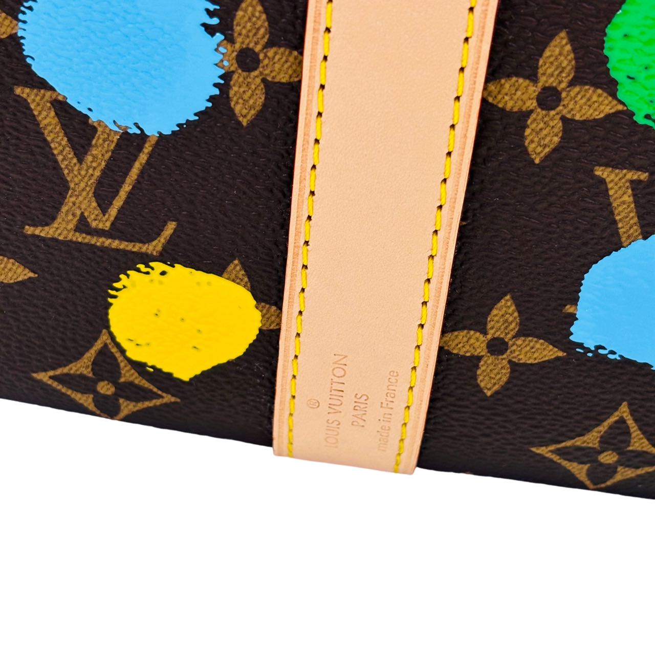 LOUIS VUITTON  Yayoi Kusama Keepall Bandouliere45