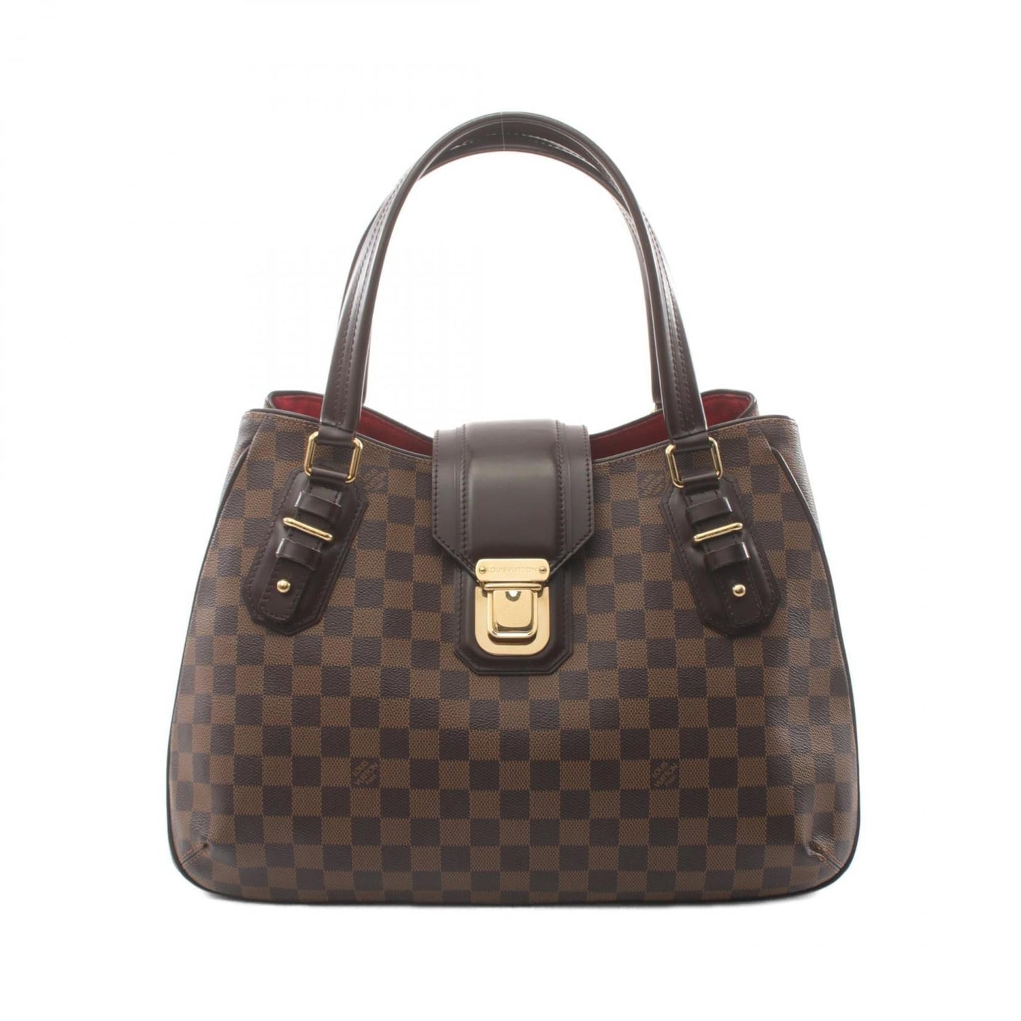Louis Vuitton Coated Canvas Pvc Leather Handbag