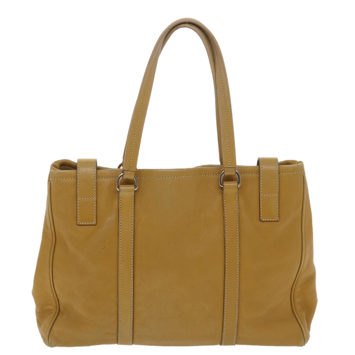 Prada Shoulder Bag Leather Brown