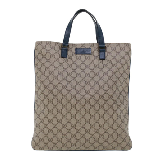 Gucci Leather Canvas Tote